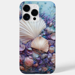 PASTEL FARBIERTE SAISHELLE IN EINEM KLAREN OZEAN Case-Mate iPhone 14 PRO MAX HÜLLE