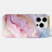 Pastel farbig Elegant Glamour Script Case Mate (Rückseite (Horizontal))