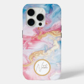 Pastel farbig Elegant Glamour Script Case Mate (Rückseite)