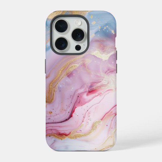 Pastel farbig Elegant Glamour Script Case Mate iPhone Hülle (Rückseite)