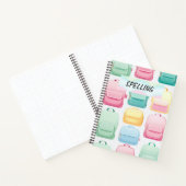 PASTEL-FARBIGE SCHULE-BACKPACKUNGEN NOTIZBLOCK (Innenseite)