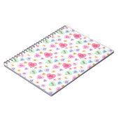 PASTEL-FARBIGE VALENTINKONVERSATION HERZEN NOTIZBLOCK (Linke Seite)