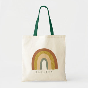 Pastel farbiger Regenbogen, kundenspezifische Totb Tragetasche