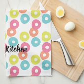 Pastel Feinschmecker Cereal Floatie Loops Moderne Geschirrtuch (Viertel Falte)