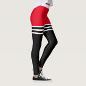 Pastel | Fett gefärbte Farbmischung mit weißen Obe Leggings (Rechts)