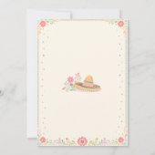 Pastel-Fiesta-Geburtstag Einladung (Rückseite)