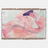 Pastel Flamingo Decke (Vorderseite)