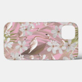 Pastel Flamingo Jungle Liebe #2 #tropical #wall Case-Mate iPhone Hülle (Rückseite (Horizontal))