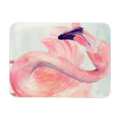 Pastel Flamingo Magnet (Horizontal)