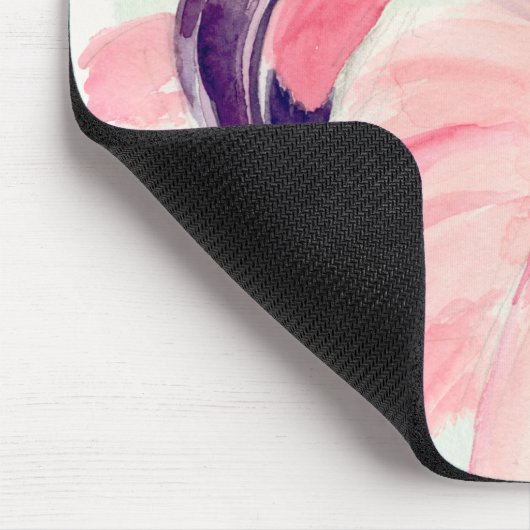 Pastel Flamingo Mousepad (Ecke)