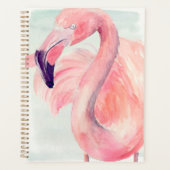 Pastel Flamingo Planer (Vorderseite)