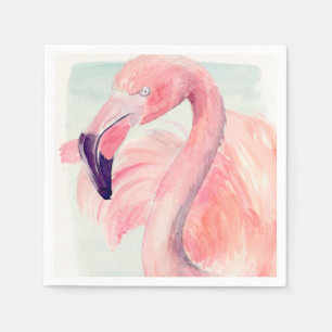 Pastel Flamingo Serviette