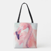 Pastel Flamingo Tasche (Rückseite)