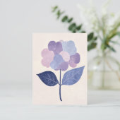 Pastel Flora in Stille #089 Postkarte (Stehend Vorderseite)