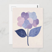 Pastel Flora in Stille #089 Postkarte (Vorne/Hinten)