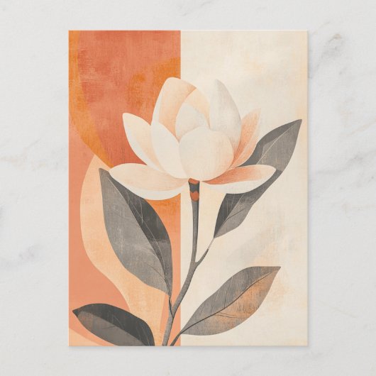 Pastel Flora in Stille #106 Postkarte (Vorderseite)