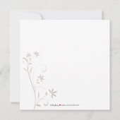 Pastel Floral Abschluss Ankündigung (Limon) (Rückseite)