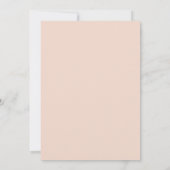 Pastel Floral Brautparty per Mail Einladung (Rückseite)