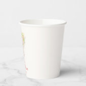 Pastel Floral Bridal Shower wedding – Japanese Pappbecher (Links)