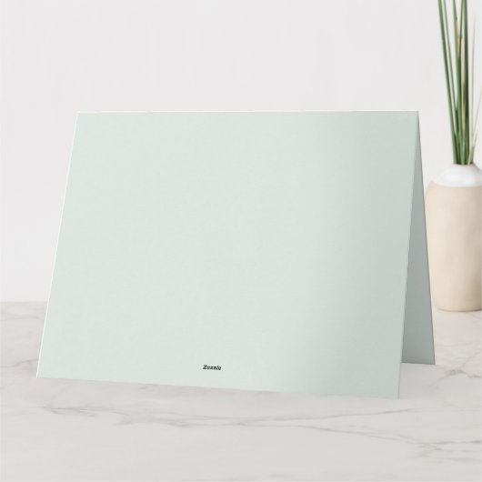 Pastel Floral Butterfly Dreamcatcher Karte (Rückseite)