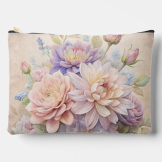 Pastel Floral Charm Pouch - Hexengarten Träume Zubehörtasche