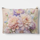 Pastel Floral Charm Pouch - Hexengarten Träume Zubehörtasche (Rückseite)