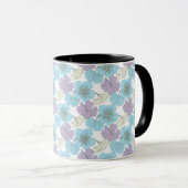 Pastel Floral Coffee Tasse (VorderseiteRechts)