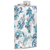 Pastel Floral Doodle Vintages Muster. Flachmann (Rechts)