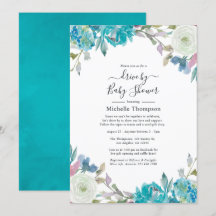 Pastel Floral Drive by Bridal oder Babydusche