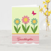 Pastel Floral Easter Card Karte (Gelbe Blume)