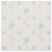 Pastel Floral Fabric Stoff (Muster)