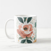 Pastel Floral Fiesta Kaffeetasse (Links)