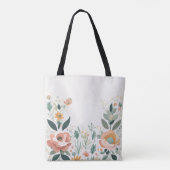 Pastel Floral Fiesta Tasche (Rückseite)