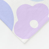 Pastel floral Fleece Blanket (Ecke)