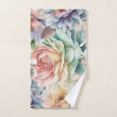 PASTEL FLORAL GARDEN BADEZIMMER TOWEL SET (Handtuch)