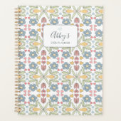 Pastel Floral & Heart Planner for Teens & Tweens Planer (Vorderseite)