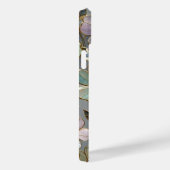 Pastel Floral iPhone Case Gold Flower Design (Rückseite / Rechts)