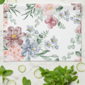 Pastel Floral Kitchen Handtücher (Gefaltet)