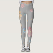 PASTEL FLORAL LEGGINGS (Vorderseite)