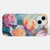 Pastel Floral Modernes impressionistisches Gemälde Case-Mate iPhone Hülle (Rückseite (Horizontal))