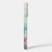Pastel Floral Modernes impressionistisches Gemälde Case-Mate iPhone Hülle (Rückseite / Rechts)