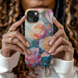 Pastel Floral Modernes impressionistisches Gemälde Case-Mate iPhone Hülle