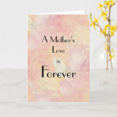 Pastel Floral Muttertagskarte Karte (Gelbe Blume)