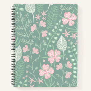 Pastel Floral Notizblock