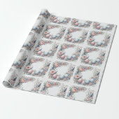 Pastel Floral Ostereier Wrapping Papier Geschenkpapier (Ungerollt)