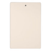 Pastel Floral Pattern – Cute Yellow, Pink & Purple Mini Klemmbrett (Rückseite)