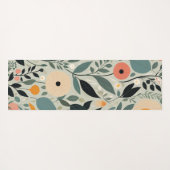 Pastel Floral Reverie Yogamatte (Rückseite (Horizontal))