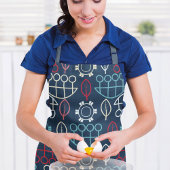 Pastel Floral Schürze