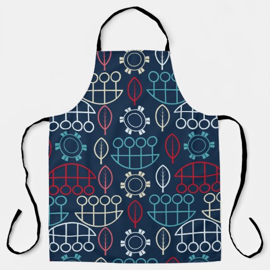 Pastel Floral Schürze (Vorderseite)