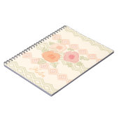 Pastel Floral Spiral Notebook Notizblock (Linke Seite)